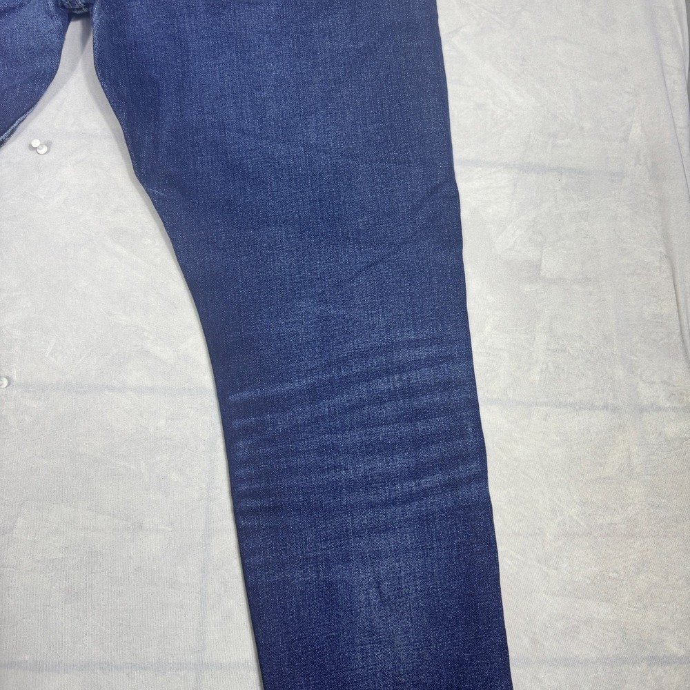 Levi's 512 Mens Tapered Leg Jeans Blue Denim Five Pockets Slim Fit‎ Size W38 L30 - Picture 8 of 16